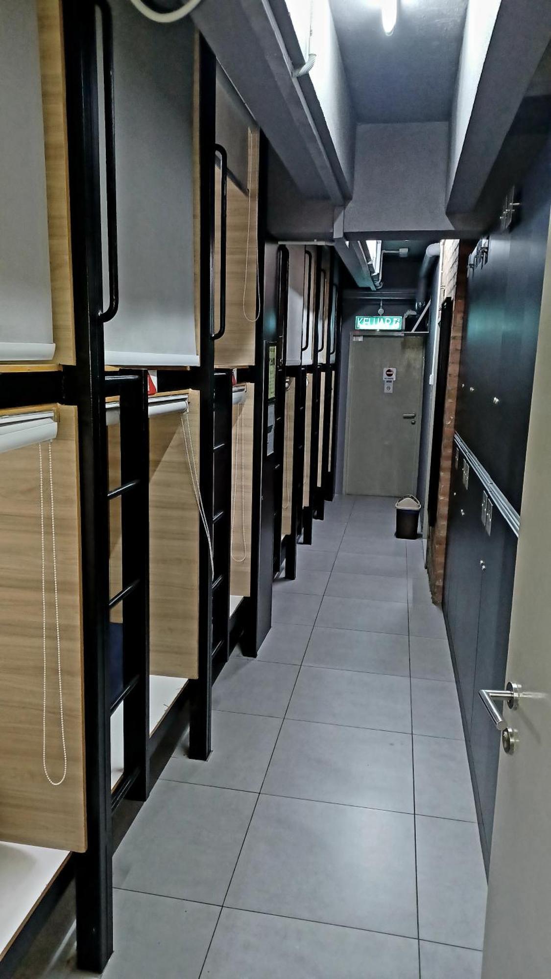 Hotel Bricks Backpackers Sleepbox Tanah Rata Zimmer foto